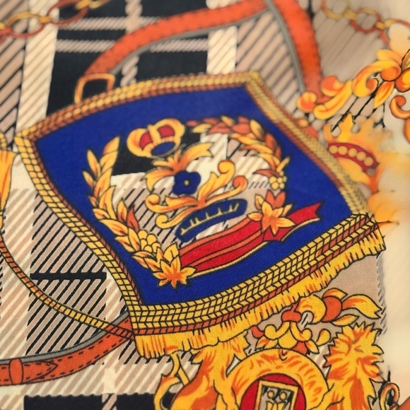 Impressions Vtg Style Women’s Top/Blazer Size 10 Long Sleeves Padded Shoulders - Picture 8 of 16